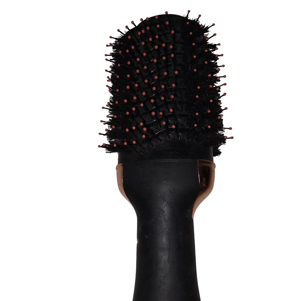 FoxyBae One Step‎ Hair Dryer Brush Volumizer Hot Air Brush Black Rose Gold